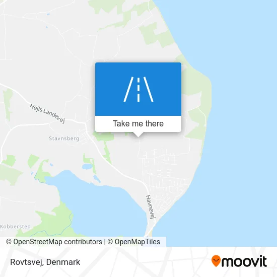 Rovtsvej map