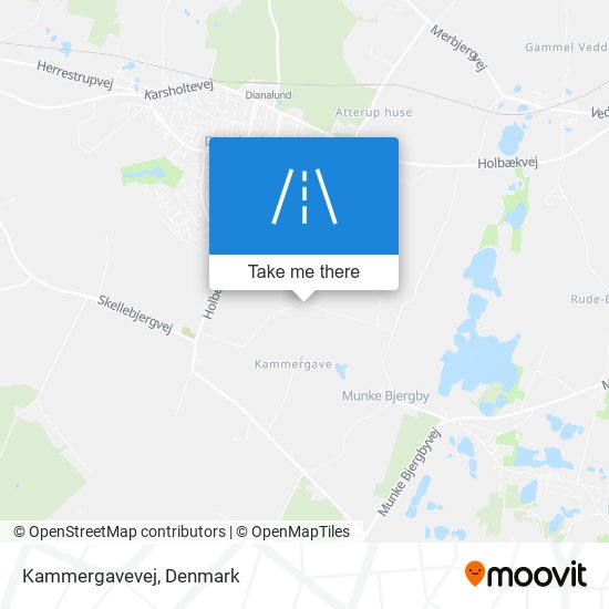 Kammergavevej map