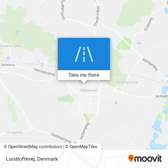 Lundtoftevej map