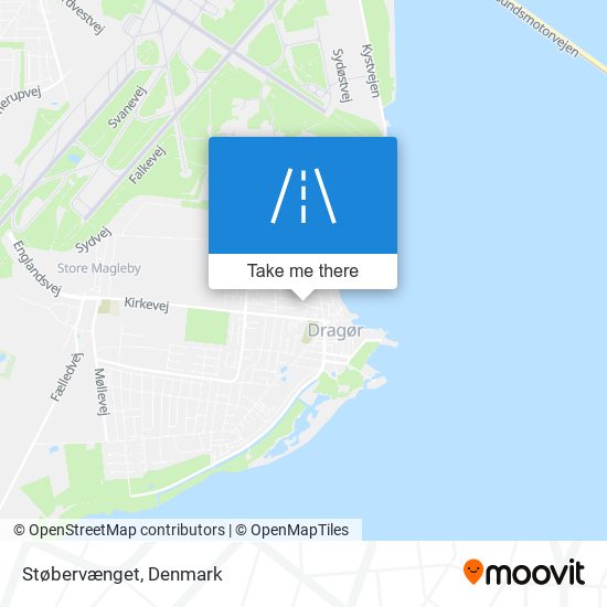 Støbervænget map