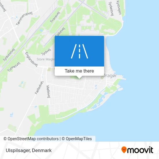 Ulspilsager map
