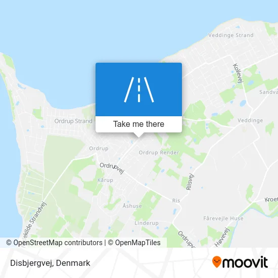 Disbjergvej map
