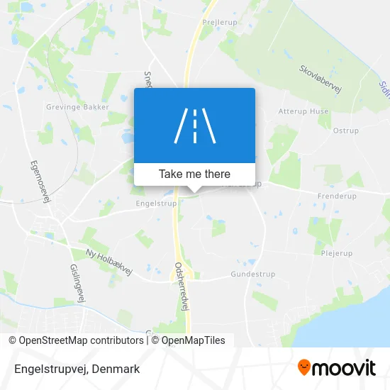 Engelstrupvej map