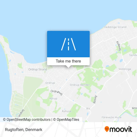 Rugtoften map