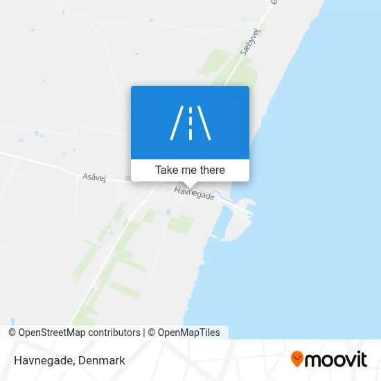 Havnegade map