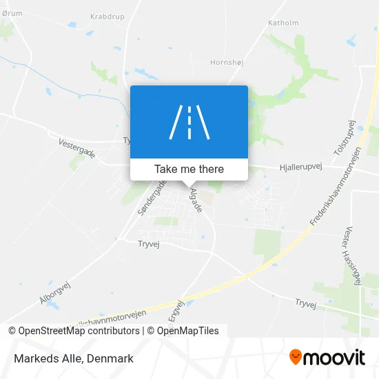 Markeds Alle map