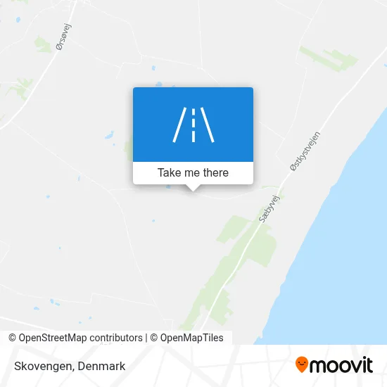 Skovengen map