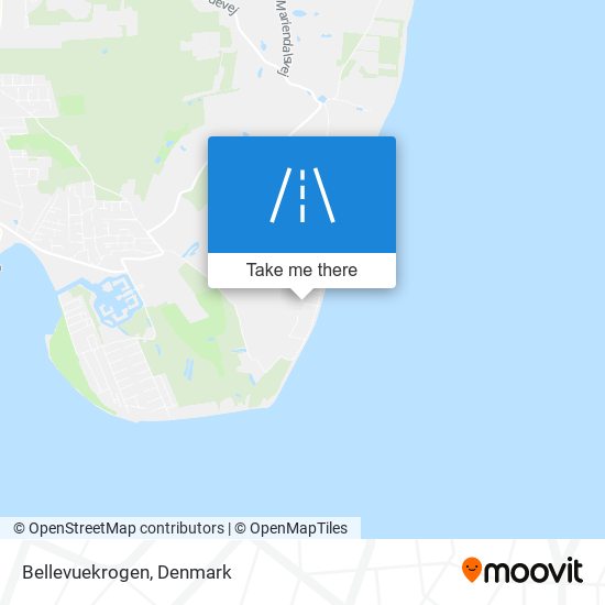 Bellevuekrogen map