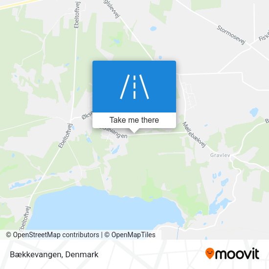 Bækkevangen map