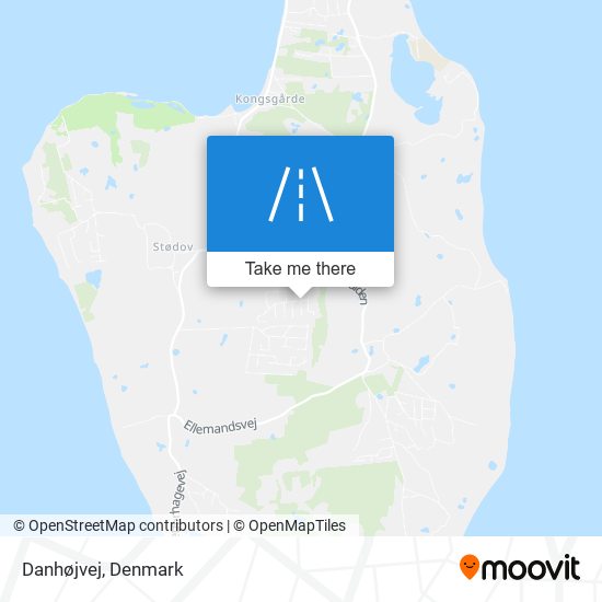 Danhøjvej map