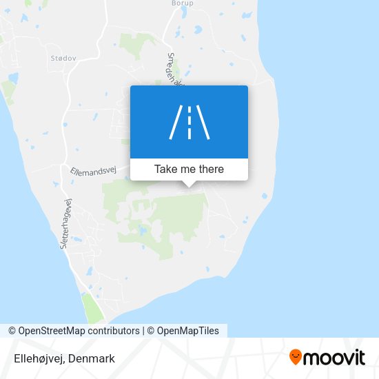 Ellehøjvej map