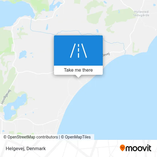 Helgevej map