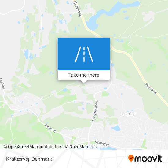 Krakærvej map