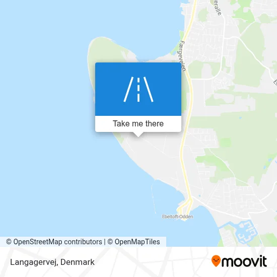 Langagervej map