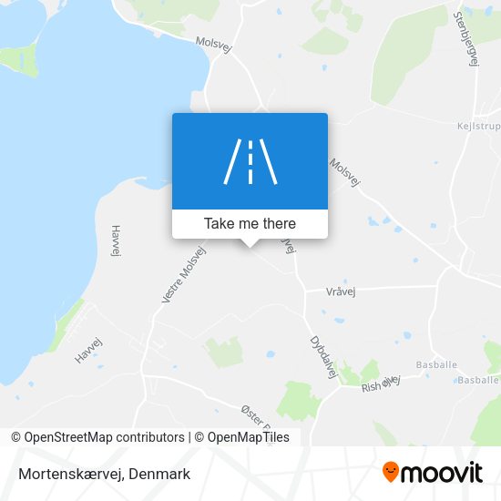 Mortenskærvej map