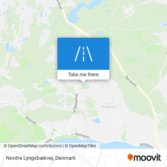 Nordre Lyngsbækvej map