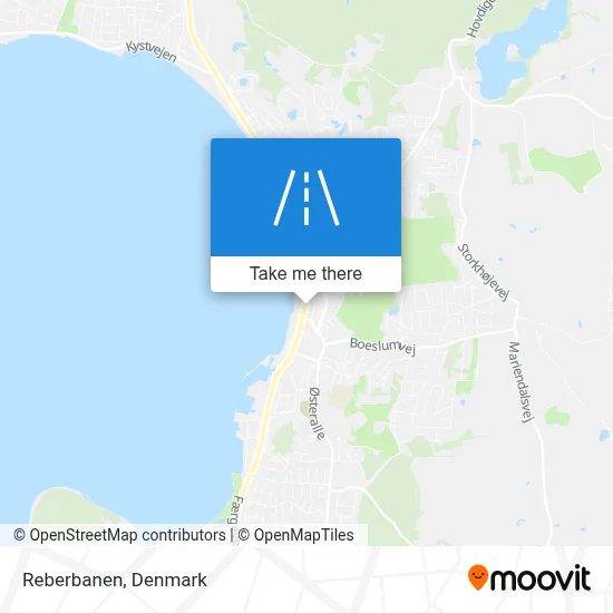 Reberbanen map