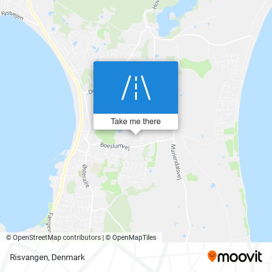 Risvangen map