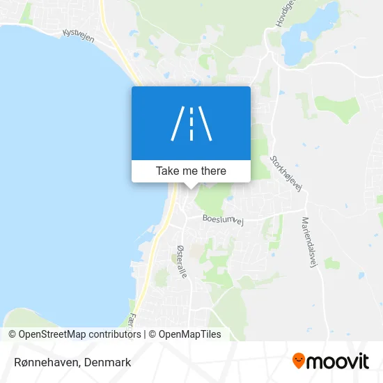 Rønnehaven map