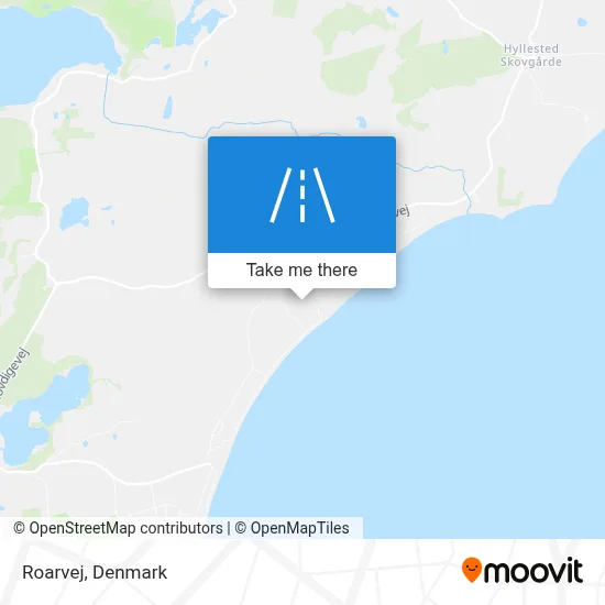Roarvej map