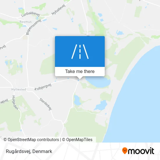 Rugårdsvej map