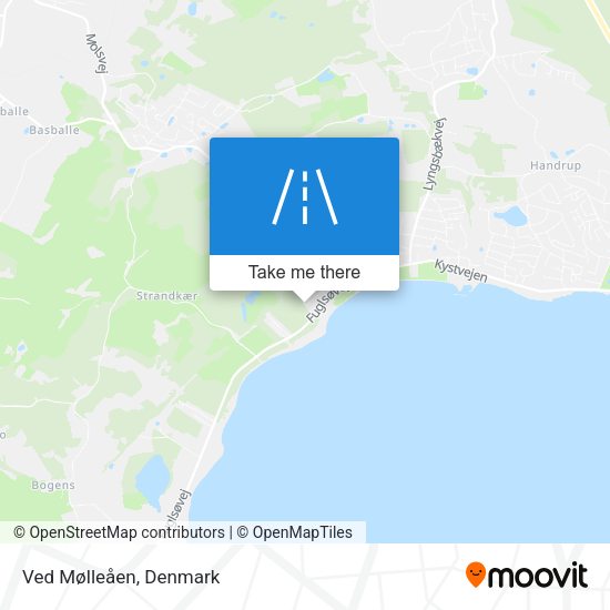 Ved Mølleåen map