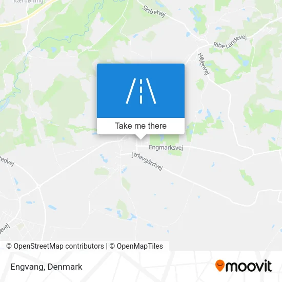Engvang map
