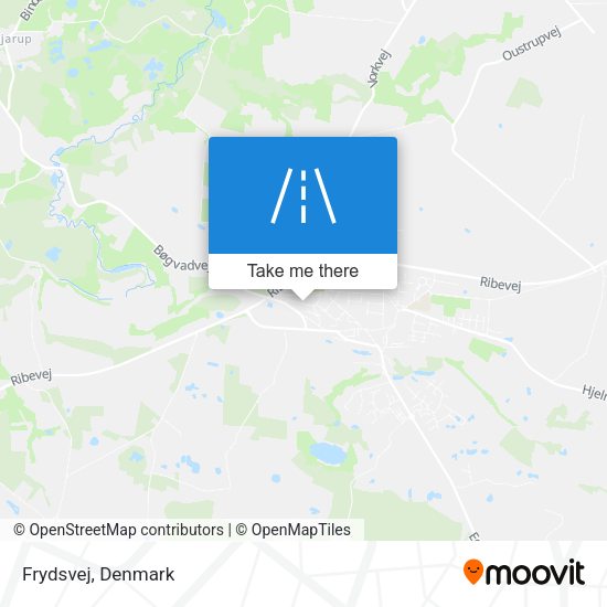 Frydsvej map