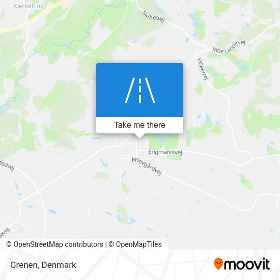 Grenen map