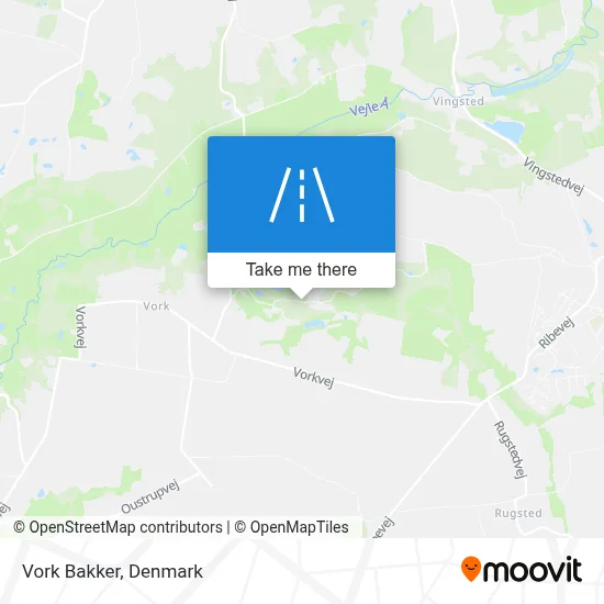 Vork Bakker map