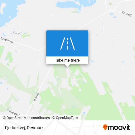 Fjerbækvej map