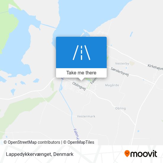 Lappedykkervænget map