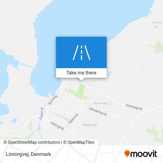 Linningvej map