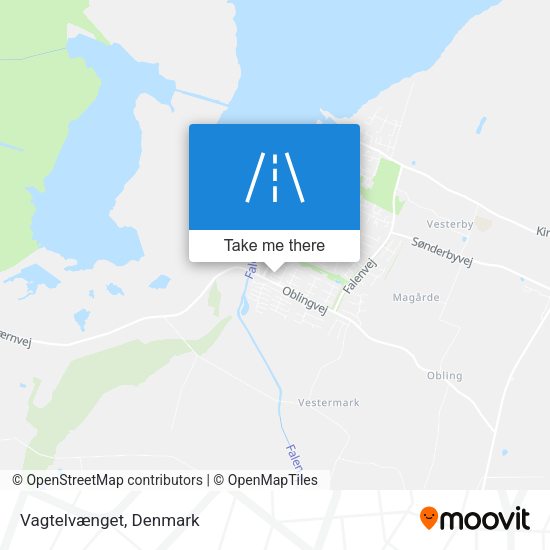 Vagtelvænget map