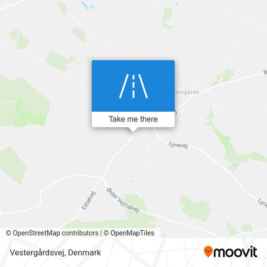 Vestergårdsvej map