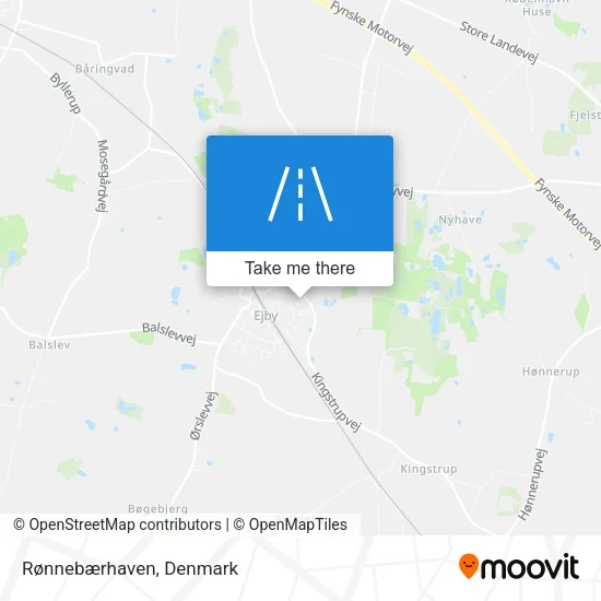 Rønnebærhaven map
