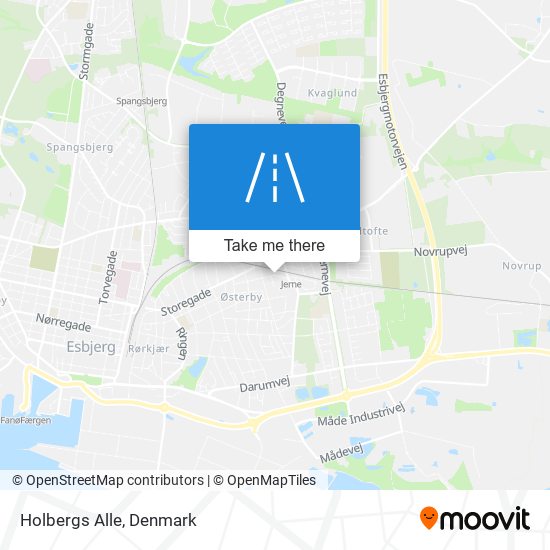Holbergs Alle map