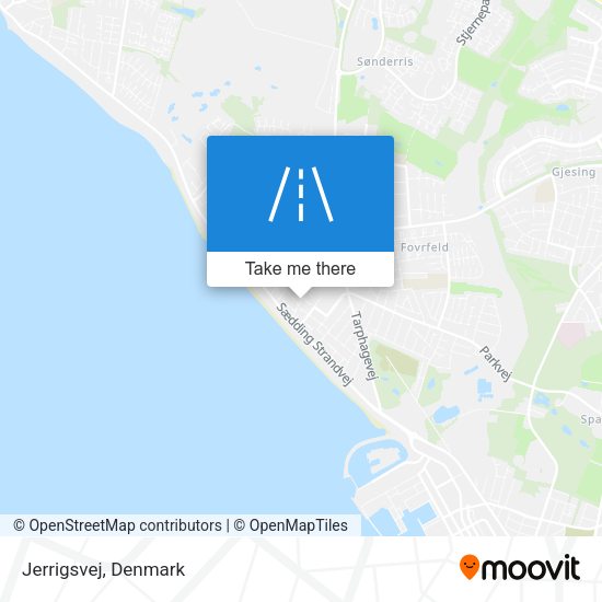 Jerrigsvej map