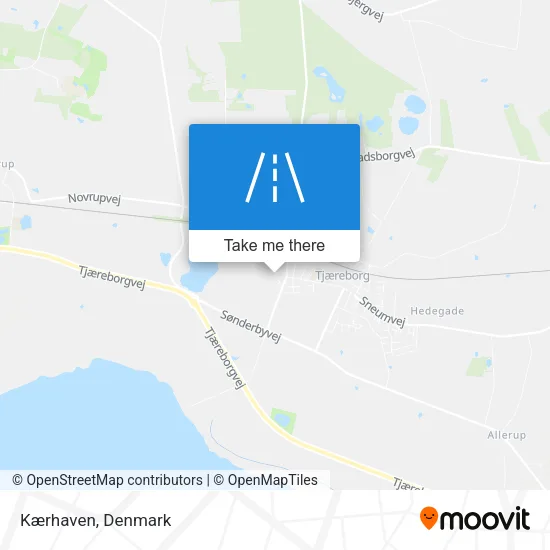 Kærhaven map
