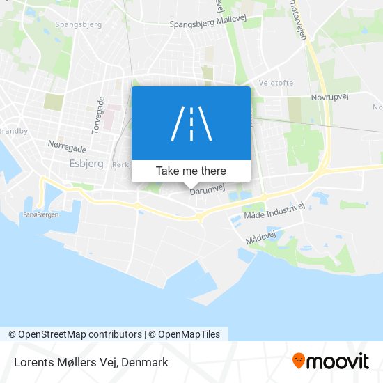 Lorents Møllers Vej map