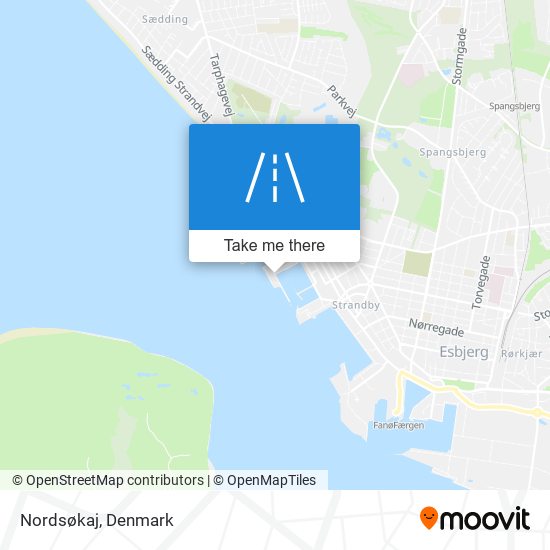Nordsøkaj map