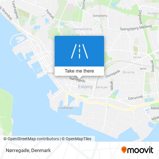 Nørregade map