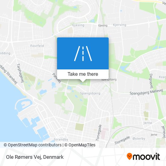 Ole Rømers Vej map