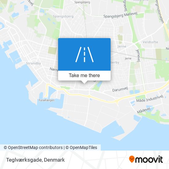 Teglværksgade map