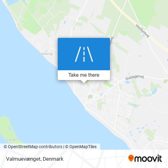 Valmuevænget map