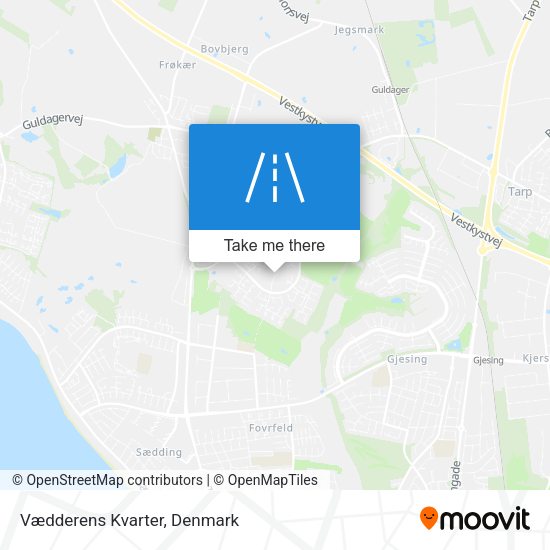 Vædderens Kvarter map