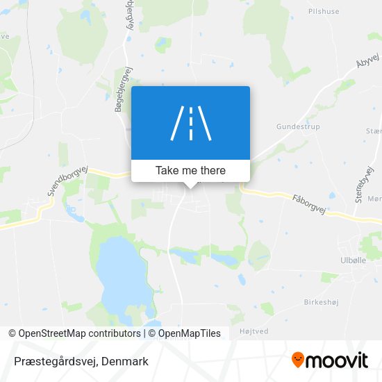 Præstegårdsvej map