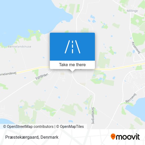 Præstekærgaard map