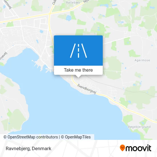 Ravnebjerg map