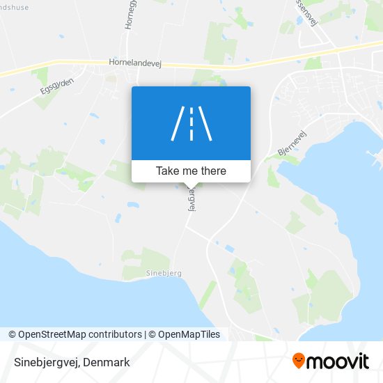 Sinebjergvej map